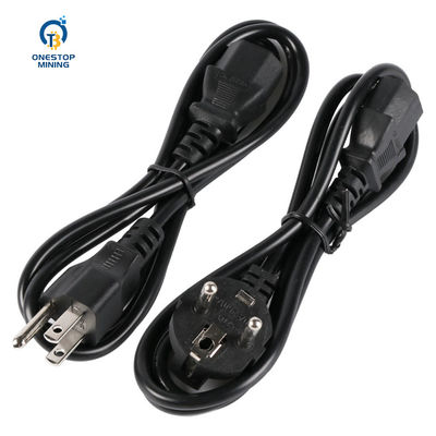 1.5m 1.8m 2m Asic Miner Parts کابلهای کابل PSU برای دستگاه های الکترونیکی معدنچی