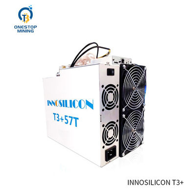 موجود می باشد Innosilicon T3+57t BTC Asic Miner با psu 220v/110v