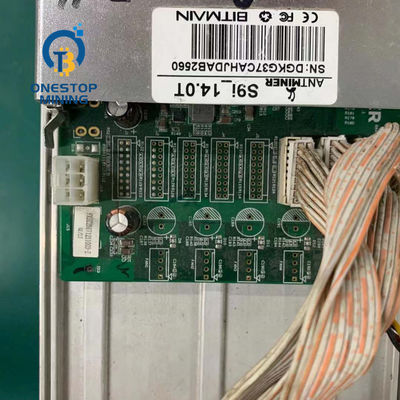Antminer S9i 14t 1800W بیت مین بیت کوین ماینر اسیک ریگ 208-240 ولت کارکرده