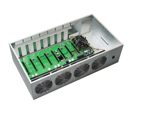 پردازنده گرافیکی 230M 580 8GB Gpu Mining Rig Case Eth Miner Cpu موجود در Asic
