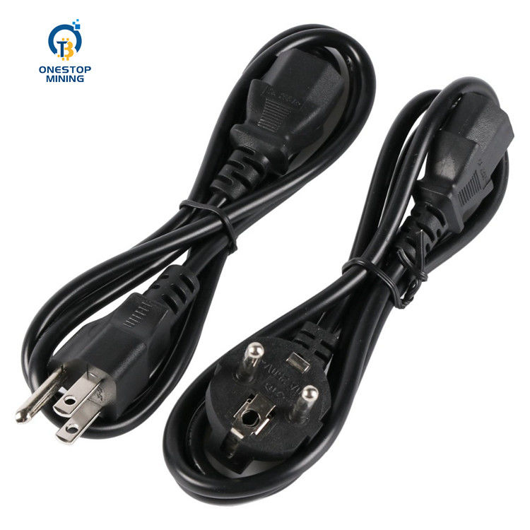 1.5m 1.8m 2m Asic Miner Parts کابلهای کابل PSU برای دستگاه های الکترونیکی معدنچی